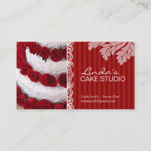 ELEGANT CAKE BAKERY BUSINESS CARD