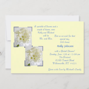 Elegant Calla Lily Invitation