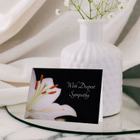 Elegant Calla Lily Sympathy