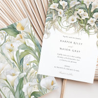 Elegant Calla Lily Wedding Delicate Pastel Florals