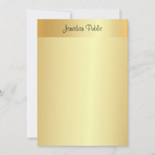 Elegant Calligraphed Gold Template Professional