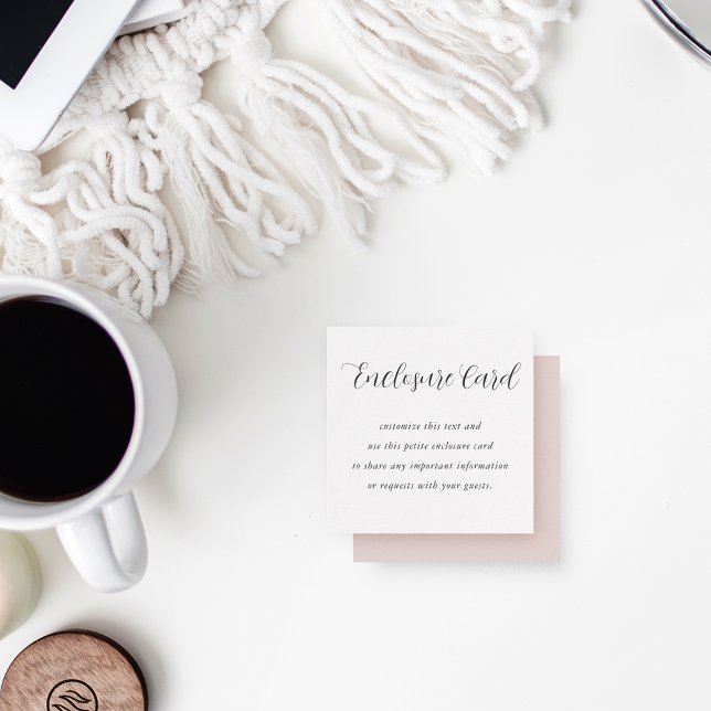 Elegant Calligraphy All Purpose Customisable Enclosure Card (Creator Uploaded)