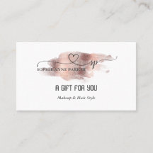 Elegant Calligraphy Gold Professional Beauty Salon