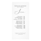 Elegant Calligraphy Hair Salon Price List Service