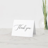 Elegant Calligraphy Minimalist Birthday Gratitude