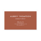 Elegant Calligraphy Modern Terracotta