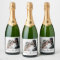 Elegant Calligraphy Photo Sparkling Wine Wedding L