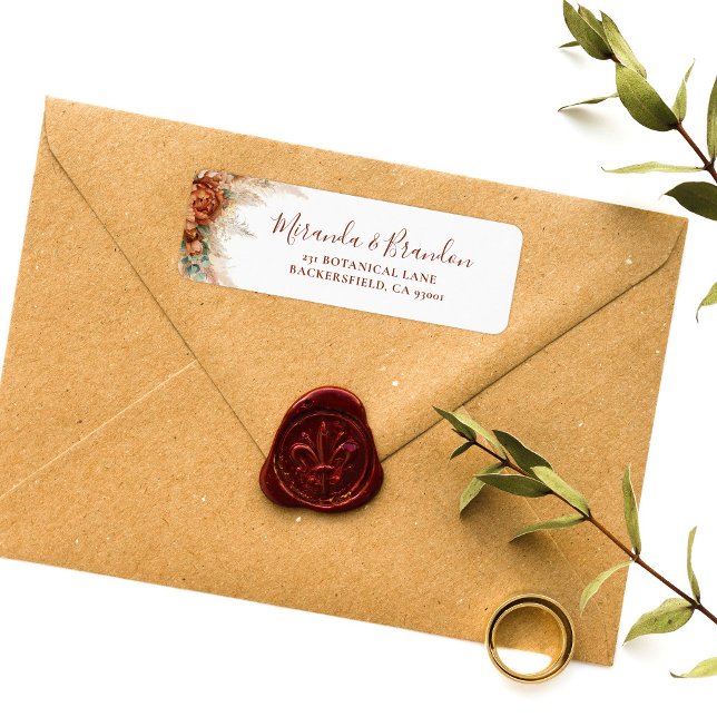 Elegant Calligraphy Romantic Floral Boho Wedding (Creator Uploaded)