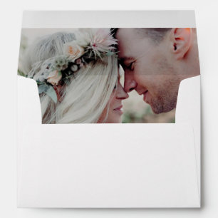 Elegant Calligraphy Wedding Envelope