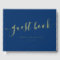 Elegant calligraphy wedding real foil dark blue