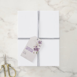Elegant Card Label Tags for Gifts, Wedding Favors,