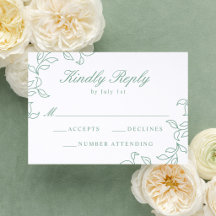 Elegant Cascading Leaves Wedding