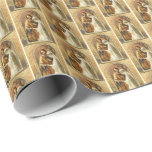 Elegant Catholic Virgin Mary St. Joseph Wedding Wrapping Paper<br><div class="desc">Featuring a beautiful  traditional Catholic religious image of the wedding of St. Joseph and the Blessed Virgin Mary.</div>