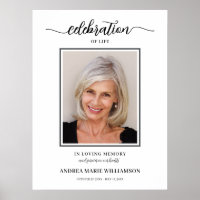 Elegant Celebration of Life Funeral Memorial