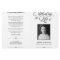 Elegant Celebration of Life Funeral Program
