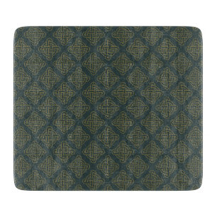 Elegant Celtic Knot Pattern Cutting Board