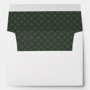 Elegant Celtic Knot Pattern Envelope