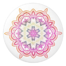 Elegant ceramic knobs