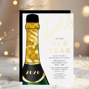Elegant Champagne New Year's Eve Party
