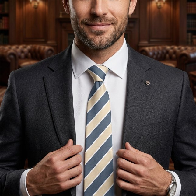 Elegant Champagne Slate Father of the Bride Tie (Elegant Champagne Slate Father of the Bride Neck Tie
)