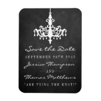 Elegant Chandelier Chalkboard Wedding Collection