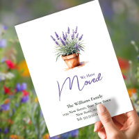 Elegant Change of address  | Moving Announcement