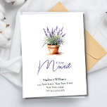 Elegant Change of address  | Moving Announcement Postcard<br><div class="desc">Elegant Lavender | Moving Announcement . This is a template ready for you to add your details to .</div>