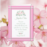 Elegant Charm. Personalised Sweet 16 birthday card<br><div class="desc">Sweet 16 comes only once in a lifetime!</div>