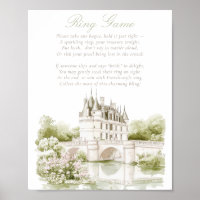 Elegant Chateau French Romance Ring Game Bridal