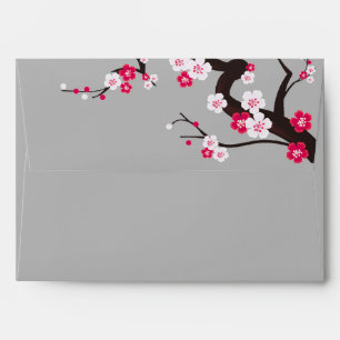 Elegant Cherry Blossom Pink floral envelop Envelope