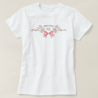 Elegant Cherry Blossom Sakura with Pink Ribbon Bow