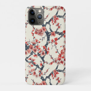 Elegant Cherry Blossom Seamless Pattern (13) Case-Mate iPhone Case