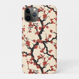 Elegant Cherry Blossom Seamless Pattern (1) Case-Mate iPhone Case