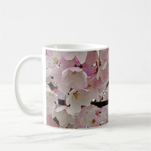 Elegant cherry blossoms coffee mug