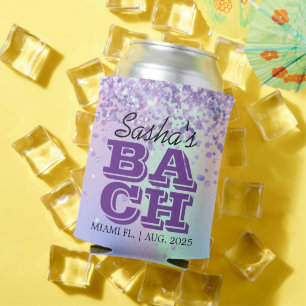 Elegant Chic Bachelorette Party Personalised Can Cooler