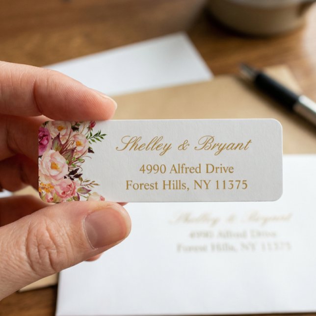 Elegant Chic Blush Pink Floral Gold Wedding (Creator Uploaded)