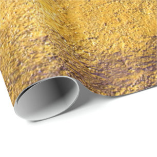 Elegant Chic Chiny Golden Wrapping Paper