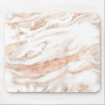 Elegant Chic Copper Rose Gold Marble Mouse Pad<br><div class="desc">Elegant Chic Copper Rose Gold Marble Mouse Pad. Easy to customise by adding your name or initials.</div>