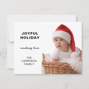 Elegant Chic Design for Happy Holiday Greetings