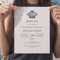 Elegant Chic Glitter & Neutral Event