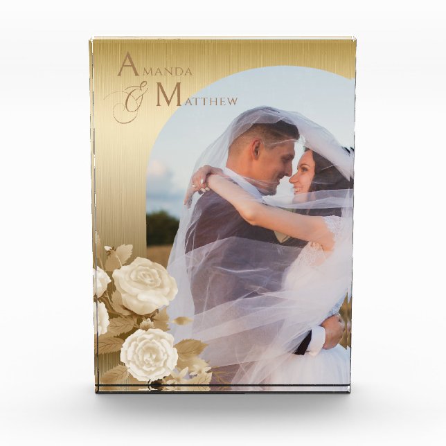 Elegant Chic Gold Photo (Front)