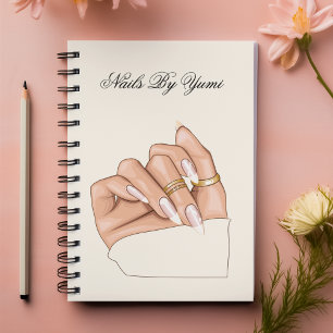 Elegant Chic Nail Salon Professional Appointment Planner