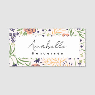 Elegant Chic Name Tag