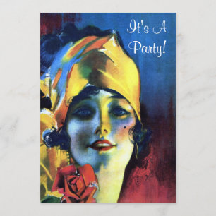 Elegant / Chic Party Invitations Vintage Look