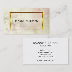 Elegant chic pattern professional business card