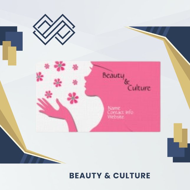 Elegant Chic Premium Linen Paper Calling Card (Creator Uploaded)