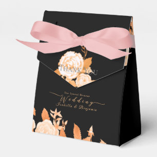 Elegant Chic Rose Wedding Favour Box