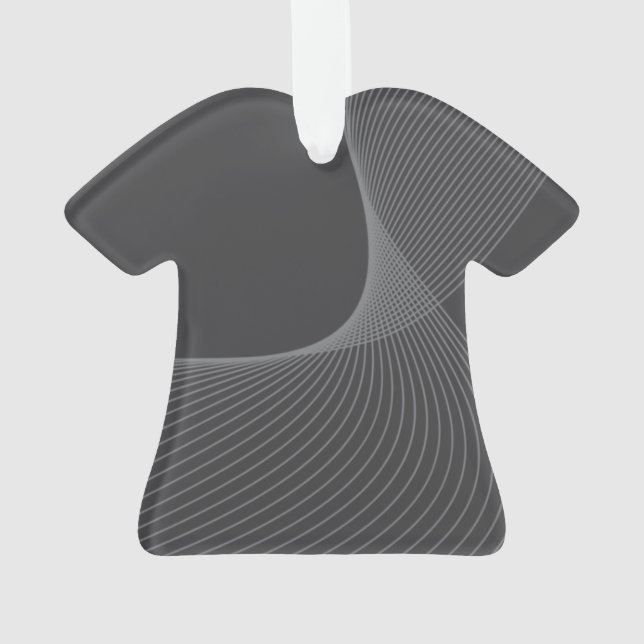 Elegant, chic, simple, modern graphic pattern art ornament (Back)