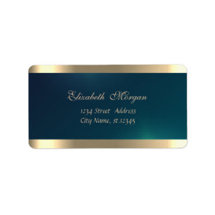 Elegant Chic  Sophisticated,Green Gold Label