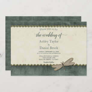 Elegant Chic Stylish Luxury Script Modern Wedding Invitation